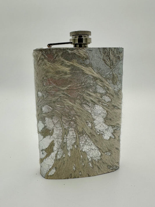 Acid Washed 8oz Flask