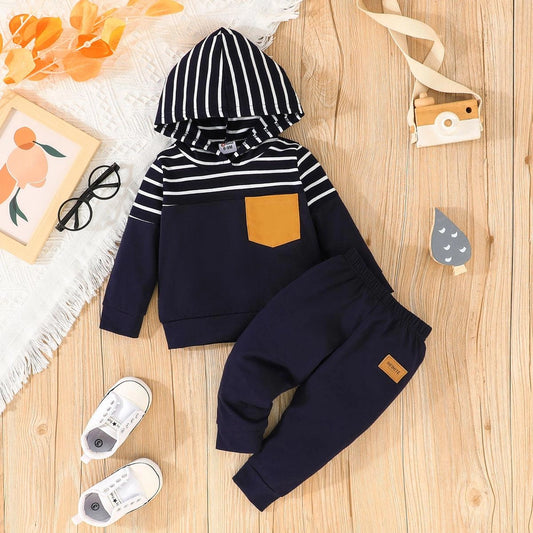 Baby Boy Hoodie and Sweatpants Set