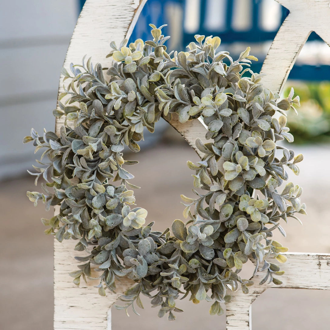 Pebble Eucalyptus Candle Ring