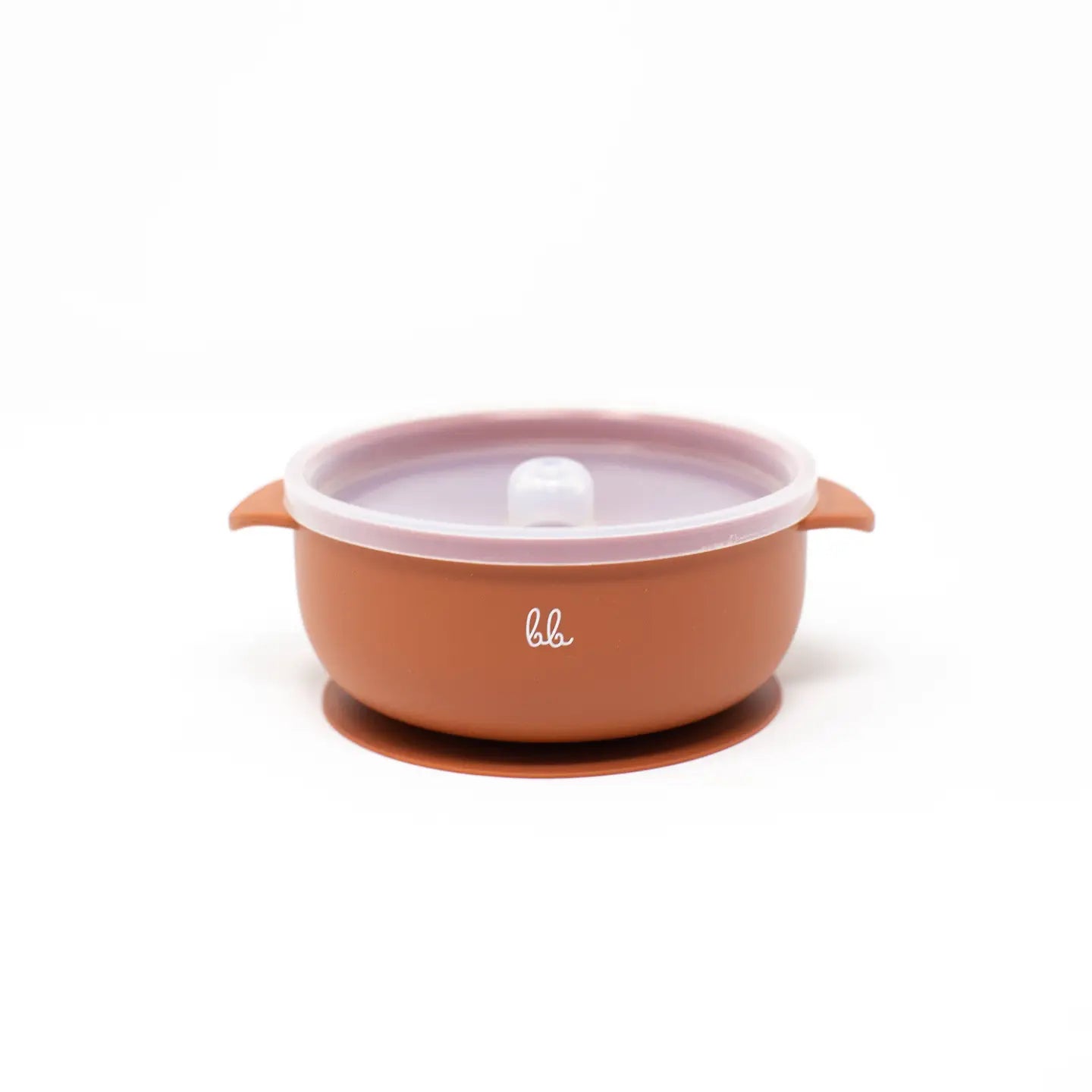 Silicone Suction Bowl with Clear Lid