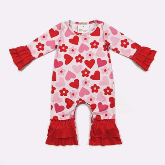 Heart Baby Romper