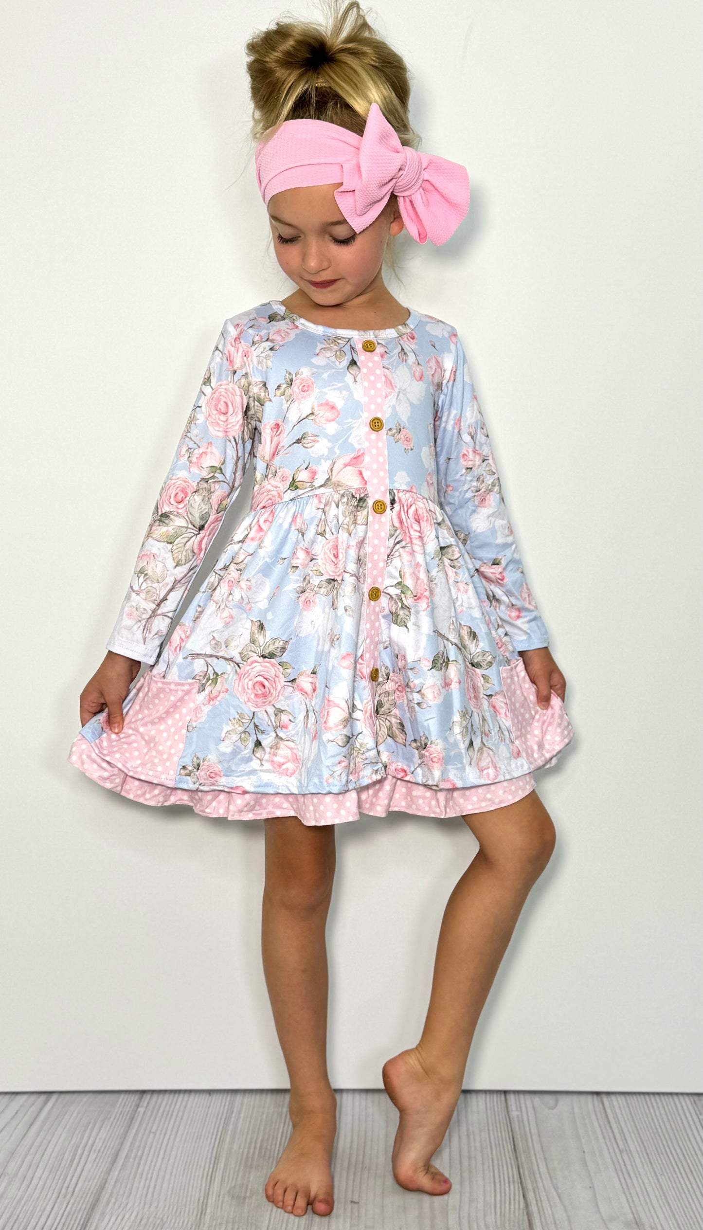 Shabby Chic Girls Dress