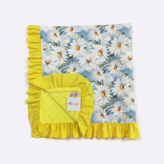 Blue Daisy Blanket