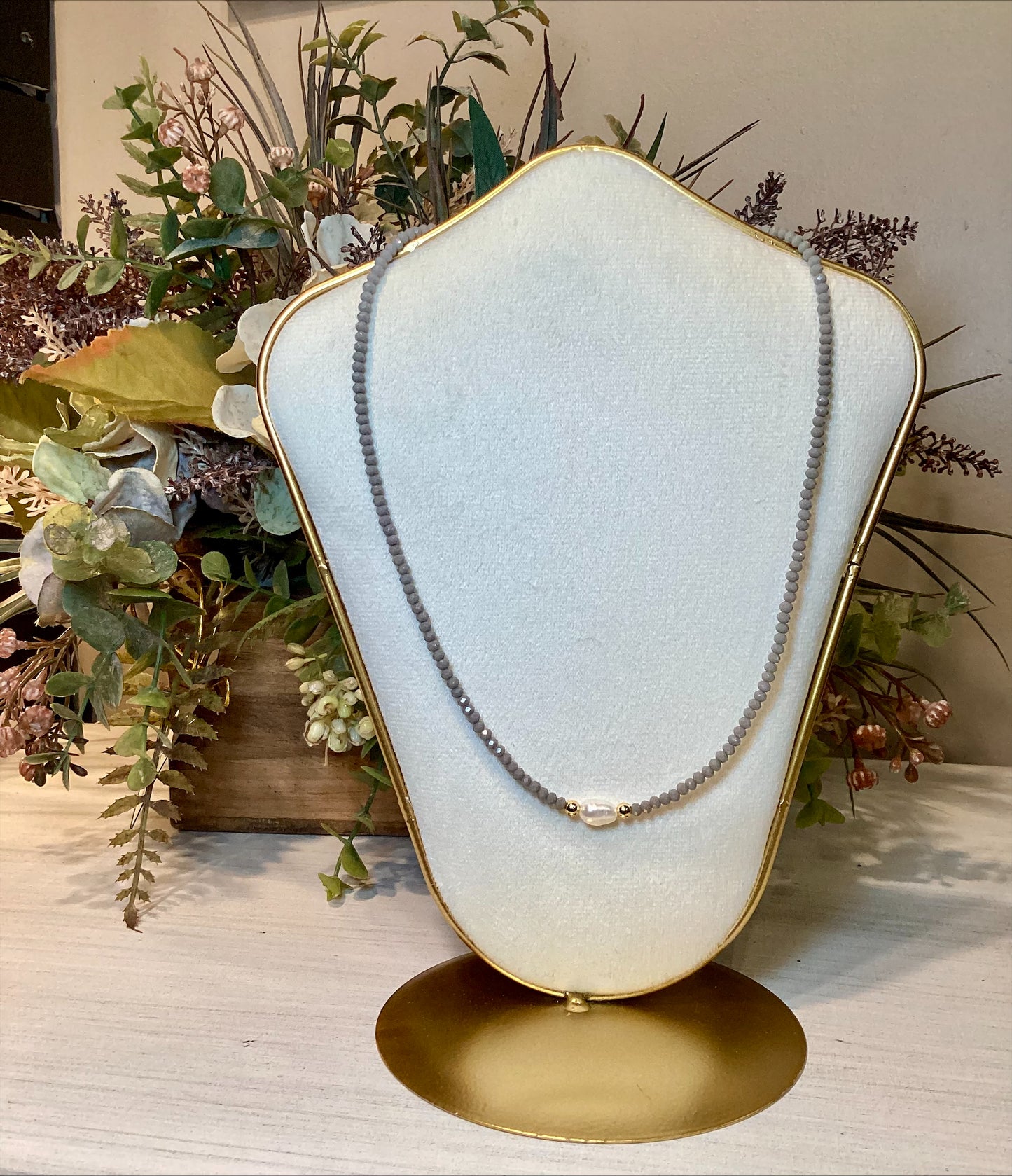 Simple Necklace with Pearl